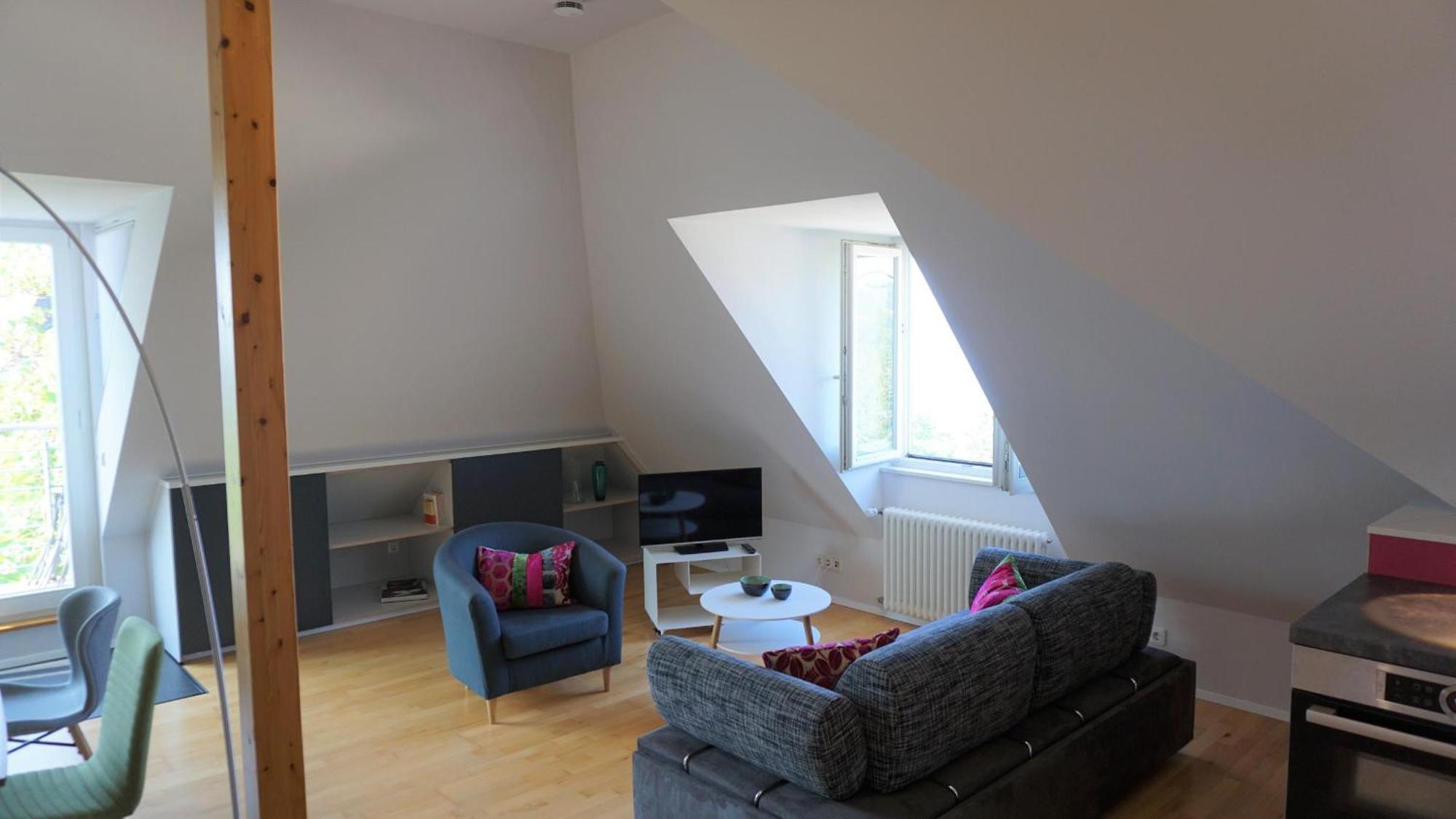 Ferienwohnung Weitsicht Meersburg Bagian luar foto