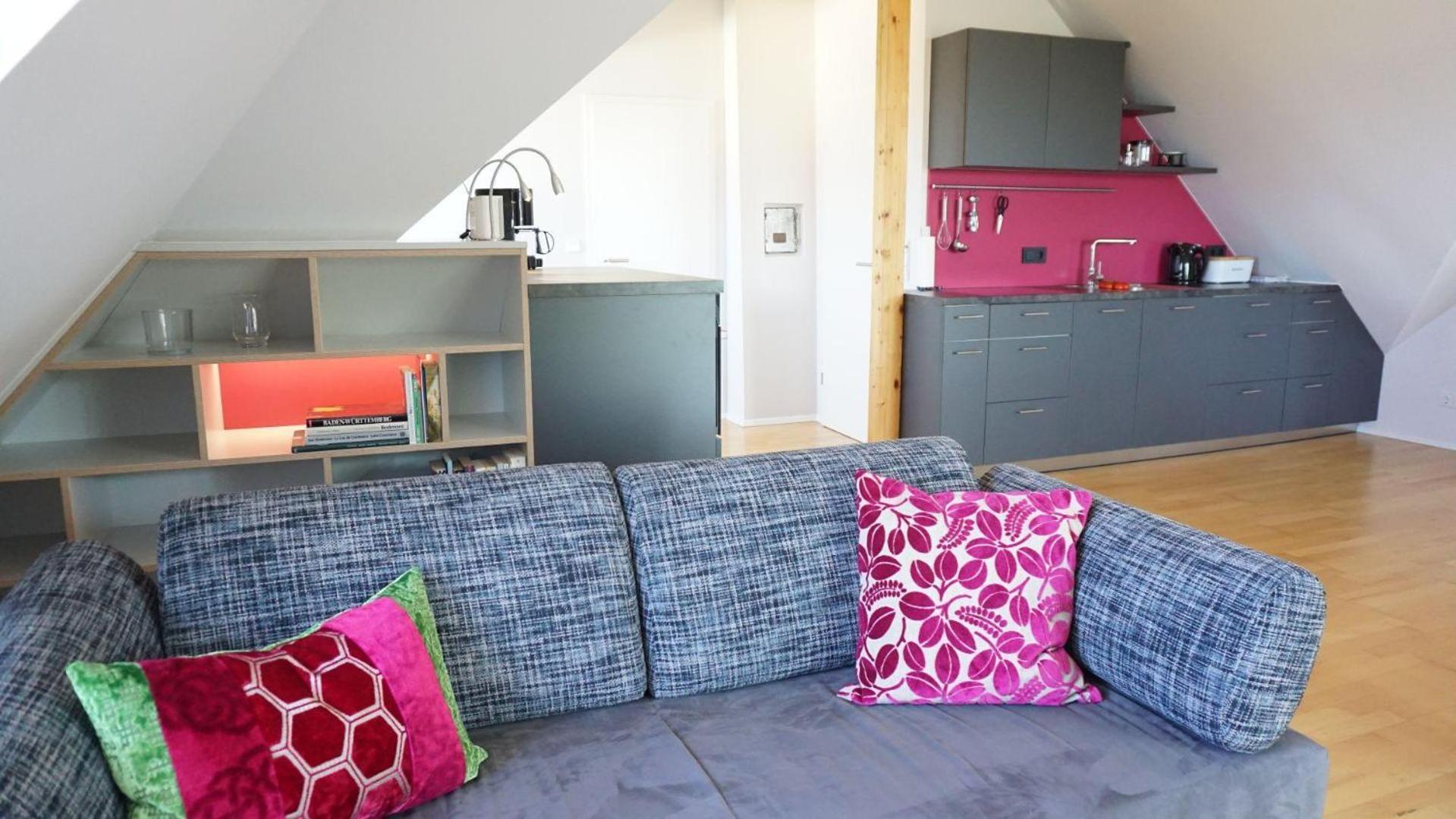 Ferienwohnung Weitsicht Meersburg Bagian luar foto