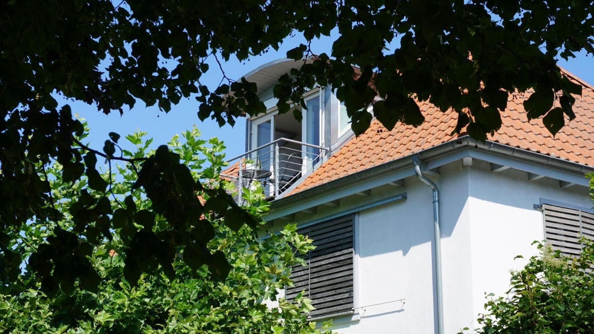 Ferienwohnung Weitsicht Meersburg Bagian luar foto